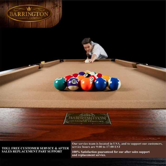 Barrington Billiards Company Barrington Belmont Pool Table with Playing